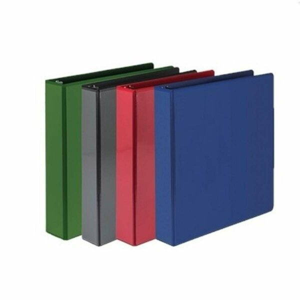 Davenport & Co 2 in. Durable View Basic Binder, Assorted Color, 4PK DA2929009